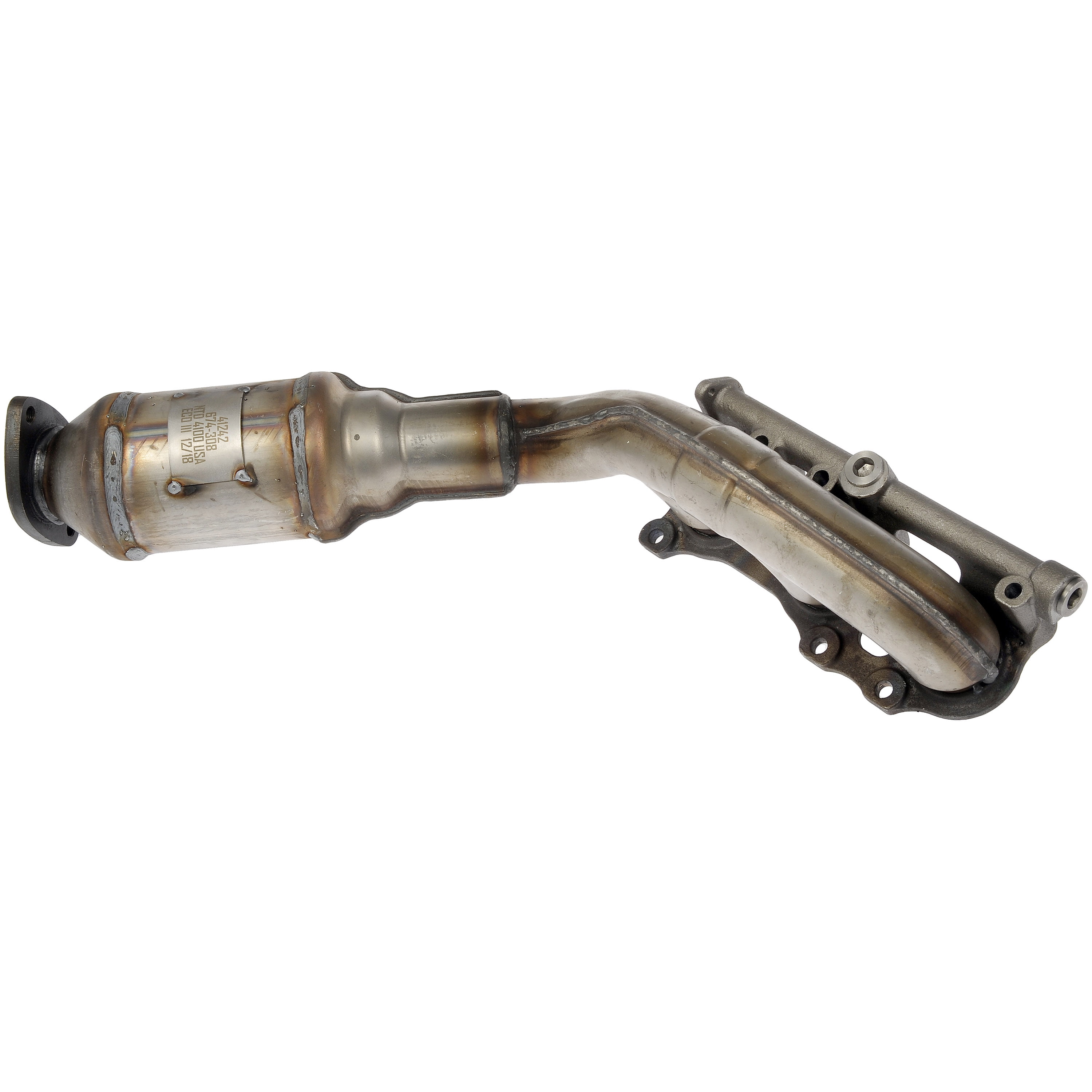 Dorman 674-308 Passenger Side Catalytic Converter with Integrated Exhaust Manifold for Specific Toyota Models (Non-CARB Compliant) Fits select: 2012-2015 TOYOTA TACOMA