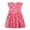Rose, variante sur Robe pour Filles Tout-Petits Bébé Filles Été Imprimés Cœur Manches à Volants Respirante Douce Robe Décontractée Robes Bébé Rose 4 Ans-5 Ans