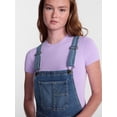 thumbnail image 3 of No Boundaries Wide Leg Baggy Overalls, Women's XXS-XXL, 3 of 4