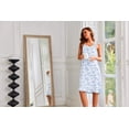 thumbnail image 4 of Ekouaer Mumus for Women with Pockets Sleeveless Nightgowns Soft Summer Night Gowns Cooling Sleep Shirts Victorian Dress, 4 of 6