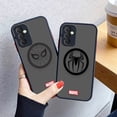 thumbnail image 2 of Funda mate para Samsung Galaxy M62 M53 M52 M51 M33 M32 M31 M30S M23 5G J8 J7 J6 J5 J4 Funda Capa Shell Marvel Logo Lron Spider-Aan, 2 of 5