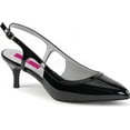 thumbnail image 2 of Women's Pleaser Pink Label Kitten-02 Slingback Pump, 2 of 2