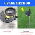 thumbnail image 2 of Garden Landscape Light 600MAH LED Lámpara de patio para porche Patio (Amarillo 2PCS) Sywqhk Para estrenar, 2 of 6