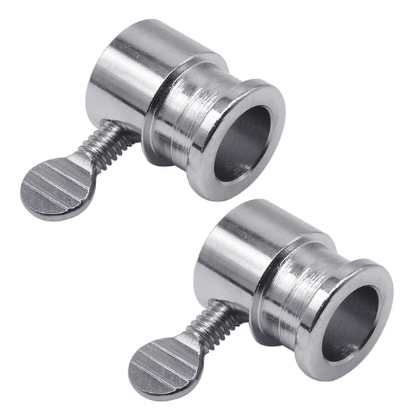 Secure Rotisserie Fork Stoppers For Grills Iron Built Ensures Safety Prevents Accidental Fall Quick Mount