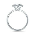 thumbnail image 3 of 1.80ct Round Cut Moissanite Engagement Ring, Classic 4-Prong Whisper Solitaire Ring, Minimalist Bridal Ring, Anniversary Promise Ring, 3 of 5