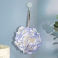 thumbnail image 1 of Fiudx Bañera con Bordes de Encaje, Diseño de Malla de Doble Capa, Súper Suave y Esponjosa, Abundante Espuma, Se Puede Colgar para Facilitar Su Secado, Múltiples Opciones de Color, Ideal Como Regalo,, 1 of 6