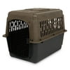Ruffmaxx Plastic Pet Kennel for Dogs, Medium 32 in, Pet Carrier for Pets Up To 50 lbs, Camo, Black