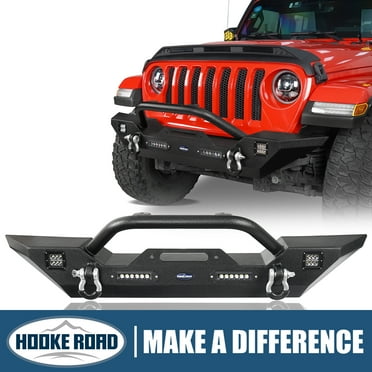 Hooke Road Wrangler 7" Wide Front Fender Flares Steel Flat