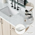 thumbnail image 7 of Ariel K55CWRVOWHT Kelly 54" Free Standing Single Basin Vanity Set - White, 7 of 7