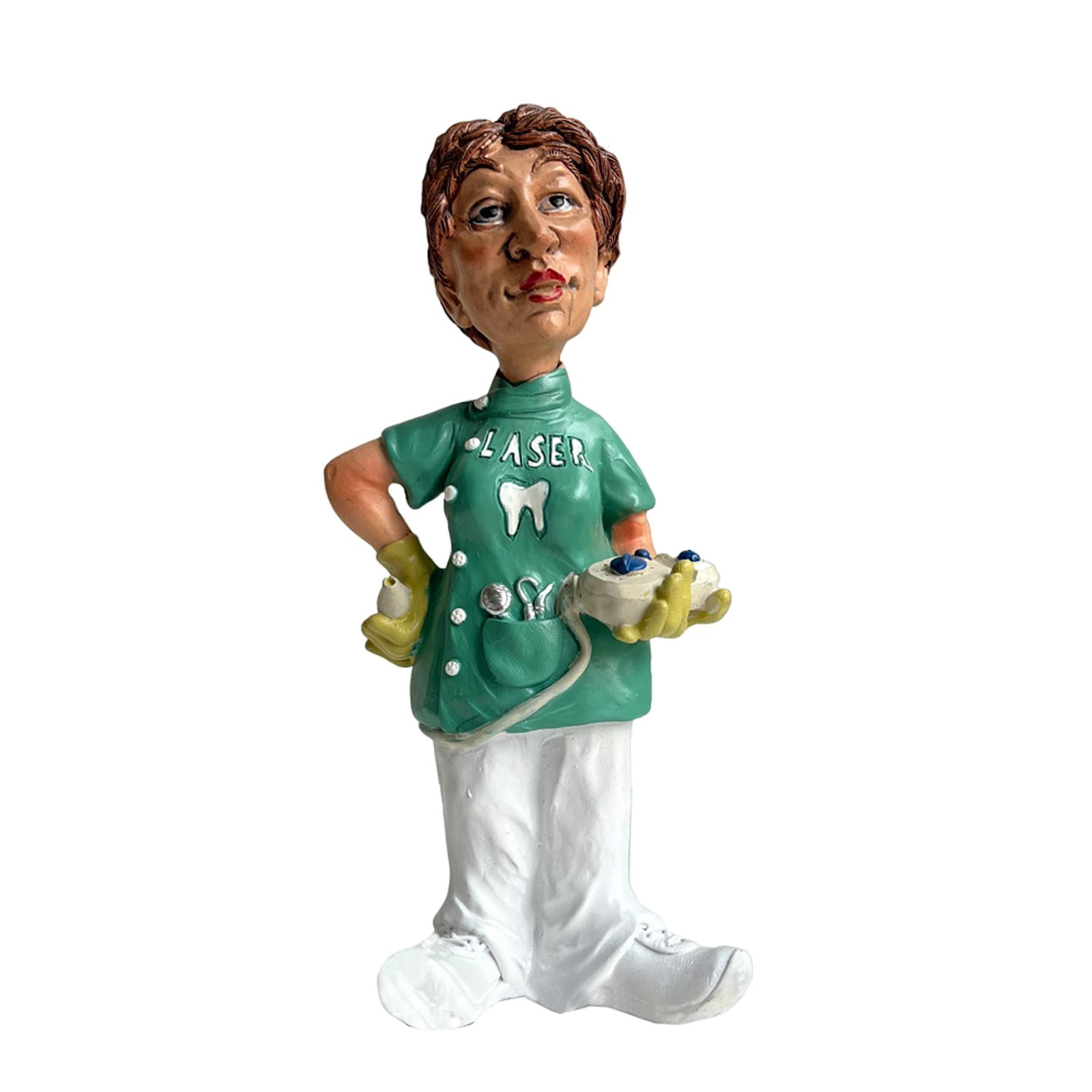 Tongina Person Sculpture Human Crafts Ornament Home Modern Worker Figurine Resin Figure Statue for Friends, Bedroom,Countertop,Family G