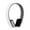 White, variant on OAVQHLG3B Over Ear Bluetooth Headphones Wireless Headset With Built-in Mic Adjust-able Angle Soft Earmuffs Retractable Holder Support Connecting Audio Cable