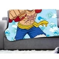 thumbnail image 2 of One Piece Fleece Monkey D. Luffy Blanket, 2 of 3