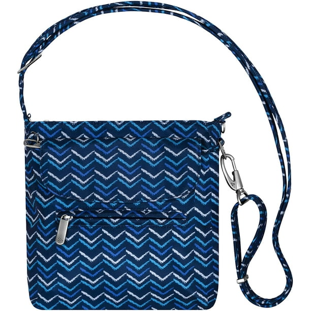 Travelon Travelon AntiTheft Classic Mini Shoulder Bag, A V Stripe