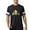 Smoke Gray, variant on - Mighty Morphin Power Ranger Men's Football T Shirt - Mens Football Shirt