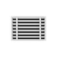 thumbnail image 2 of BUILDMART - 20x14 Modern AC Vent Cover - Decorative White Aluminum Air Vent - Standard Linear Slot Diffuser - Heating and Cooling Register Grille for Ceiling, Walls & Floors - Texas Buildmart, 2 of 8