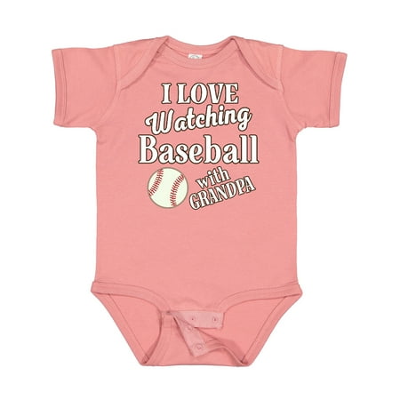 

Inktastic Grandpa Baseball Grandchild Gift Baby Boy or Baby Girl Bodysuit