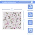 thumbnail image 4 of GZHJMY Golden Sunflower 100% Cotton Washcloths 6 Pack,Highly Absorbent and Soft Feel Fingertip Towels, 4 of 7