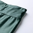 thumbnail image 6 of Ediodpoh Women Loose Fit Pleather Leggings Stretch High Waisted Warm Slim Leather Pants Winter Solid Casual Pant Leather Pants for Women Green XL, 6 of 6