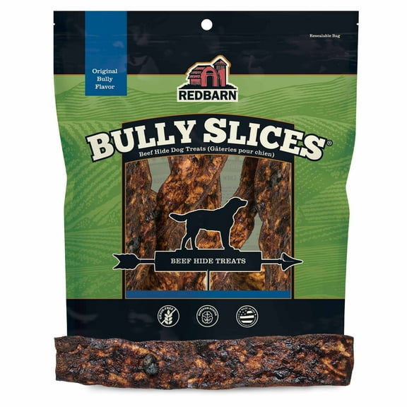 Redbarn Naturals Bully Slices Original Beef Flavor Dog Treats, 9-oz bag
