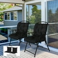 thumbnail image 2 of Outsunny Set of 2 Garden Chair Cushions Comfortable Seat Pad with Backrest, 2 of 10