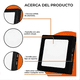 thumbnail image 3 of Lampara De Sobreponer Panel Led 12w Cuadrado Xtellar Negro Blanco Frío, 3 of 3