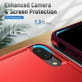 thumbnail image 4 of Designed for iPhone 7/8 Plus Heavy Duty Case, Protection Shockproof Dropproof Dustproof Anti-Scratch Phone Case Cover for iPhone 7/8 Plus Heavy Duty Case, Red, 4 of 8