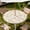 Bunny Garden, variant on Round Outdoor Tablecloth with Umbrella Hole, Zippered Fitted Waterproof Tablecover with Elastic Edge ,Sizes Available to Fit 36"-65" Diameter Round Tables for Picnic & Party