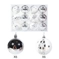 thumbnail image 2 of Christmas Ornaments Ball 12PC/6cm Electroplated Painted Christmas Ball Set, 2 of 7