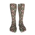thumbnail image 5 of Kdxio Leopard Dots Funny Silky Novelty Funky Long Knee High Socks Soft 3D Print Cosplay Crazy Stockings for Men Women, 5 of 8