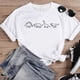 thumbnail image 2 of Camiseta de manga corta con cuello redondo y estampado de dinosaurio para mujer, moda de los años 90, con dibujos animados, para verano, 2 of 5