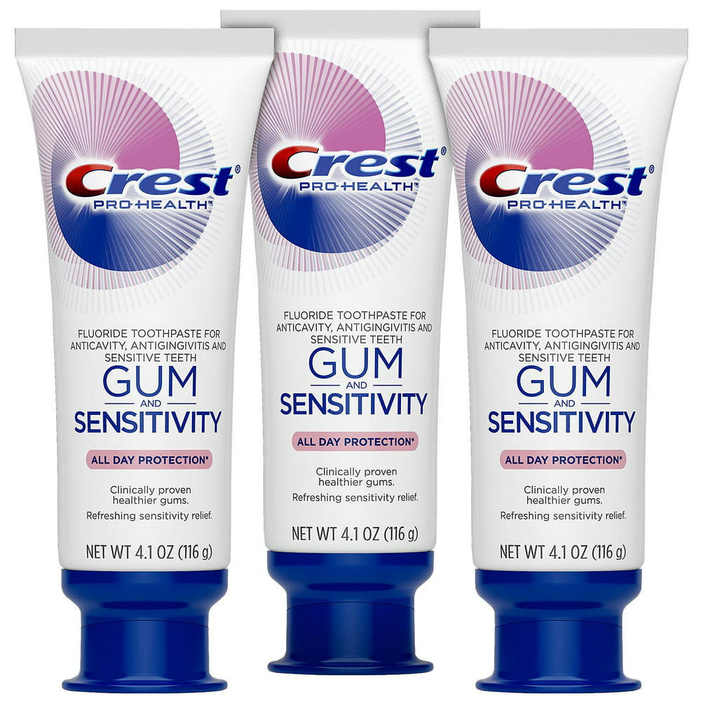 The Crest Pro Health Gum And Sensitivity Sensitive Toothpaste 41 Oz