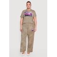 thumbnail image 2 of Women's Plus Size Acid Wash Los Angeles Graphic Crew Neck T-Shirt, 2 of 4