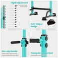 thumbnail image 2 of PROHIKER Power Tower Dip Station, Pull Up Bar Stand Power Rack with Backrest, Height Adjustable Strength Training Equipment for Fitness Home Workout, Blue, 2 of 8