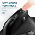 thumbnail image 2 of Ratón vertical DeLux Seeker M618XSD inalámbrico OLED 4000DPI, 2 of 8