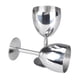 thumbnail image 5 of Cáliz cóctel de Acero inoxidable Sunnimix Taza de copa de metal plata 70 mm 145 mm, 5 of 8