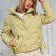 thumbnail image 4 of Puntoco Abrigo Mujer Moda Manga Larga Color Sólido Bolsillo Con Corbata Chaqueta Corta De Algodón Chaqueta De Algodón De Manga Larga Liquidación Puntoco Puntoco-1, 4 of 6