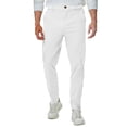 thumbnail image 2 of OIOLOYJM Golf Pants Men Stretch Business Work Dress Pants Quick Dry Outdoor Casual Comfy Chino Pants with Pockets (Available in 31-42) White 36, 2 of 5