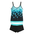 thumbnail image 6 of Weiqiqre Tummy Control Swimsuits for Women Tankini Swimsuits Tummy Control Flowy Swimwear Two Piece Bathing Suits Swim Tank Top with Boyshorts, 6 of 6