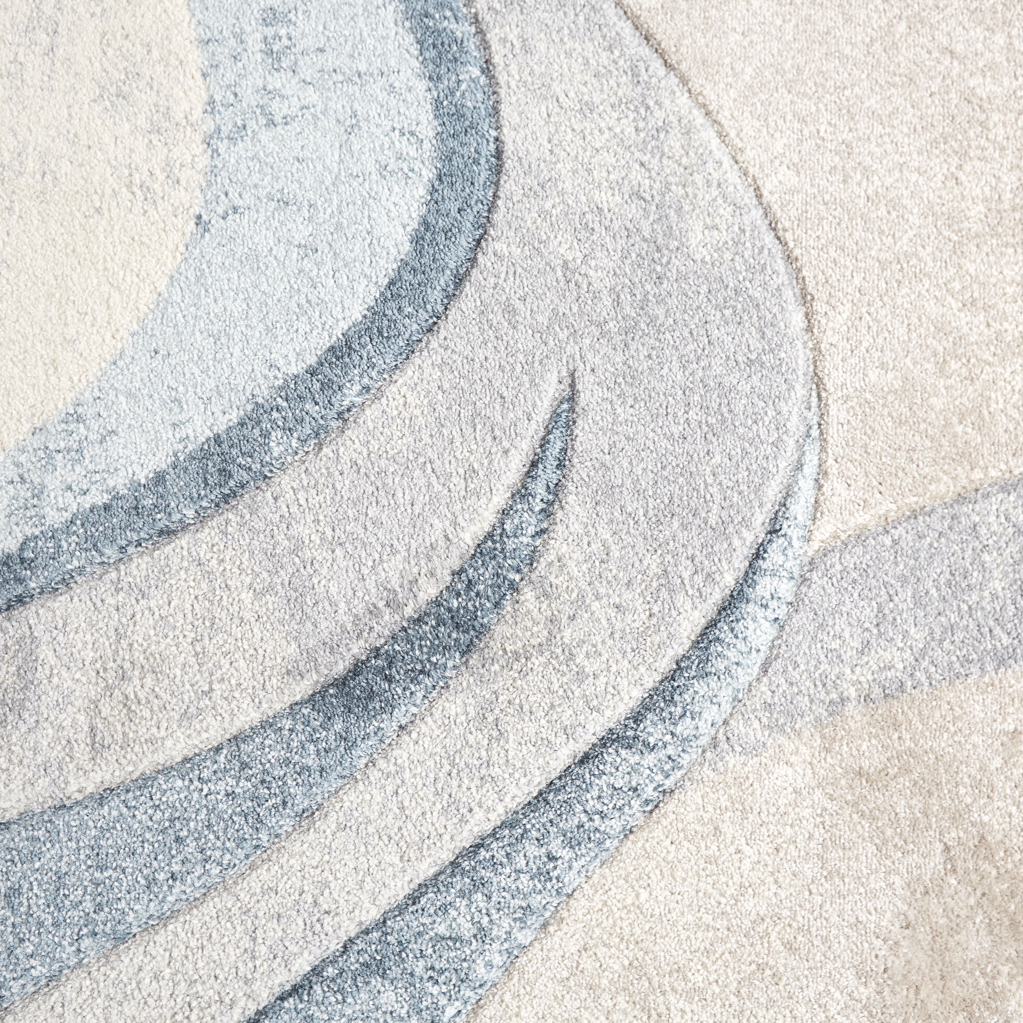 Home Dynamix Tribeca Slade Contemporary Abstract Area Rug, Blue/Grey, 6'7"x9'10"