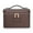 Coffee, variant on Makeup Bag Vanity Case for Women Leather Cosmetic Bag Travel Toiletry Bags Portable Makeup Organizer Case