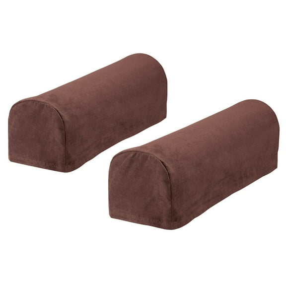 Sueded Armrest Covers 2 pc by OAKRIDGE, Chocolate