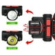 thumbnail image 3 of 2X Lámpara de Luz de Cabeza LED Linterna de Cabeza Linterna Superbrillante Impermeable Ajustable, 3 of 10