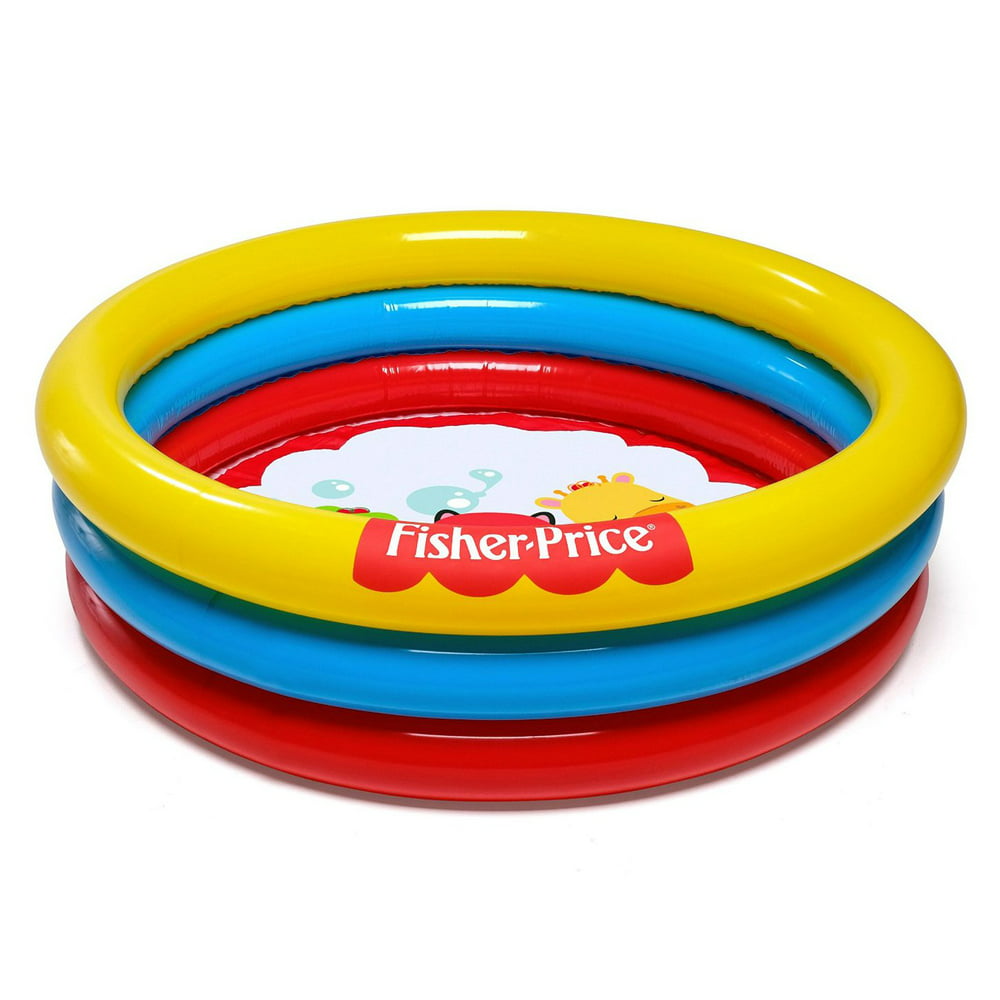 FisherPrice 36" x H10" 3Ring Ball Pit Play Pool