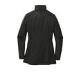 thumbnail image 4 of Port Authority Adult Female Women Plain Long Sleeves Jacket Deep Black Medium, 4 of 4