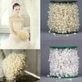 thumbnail image 3 of 5M Faux Pearl Beads Chain Garland Rope Bridal Wedding Party Headwear, 3 of 7