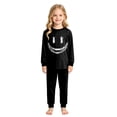 thumbnail image 2 of KPOPLK Girls Pajama Set Long Sleeve Top Long Pants Pajamas Kids Halloween Cute Pattern Pj Sets Sleepwear for 2-8Y,Size 7-8 Years, 2 of 9