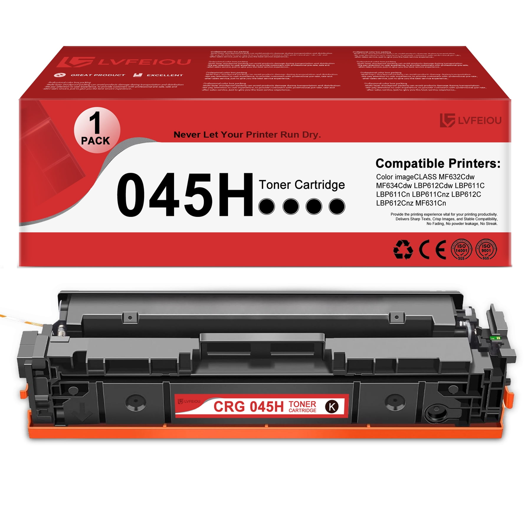 Canon Toner 046, 4 Pack (CMYB), for Color imageCLASS Laser