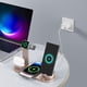 thumbnail image 5 of Pisexur - Cargador inalámbrico para hombre de 15 W, seis en uno, rotación de 360°, carga rápida inalámbrica, soporte de carga para reloj, carga inalámbrica de auriculares, electrónica para niños, org, 5 of 5