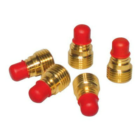 Gas Lenses, Size 1/8 in, Nozzle Size 8, Used on Torches