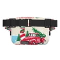 thumbnail image 2 of Hirioo Merry Christmas 1 for Double Layer Waist Bag Adjustable Fanny Pack For Travel Running Hiking, 2 of 9